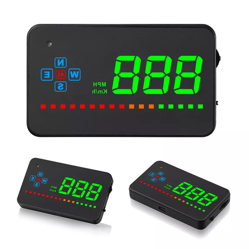 A2 3.5inch Gps Car Hud Head-Up Display Car Head-Up Display Speedometer Projector