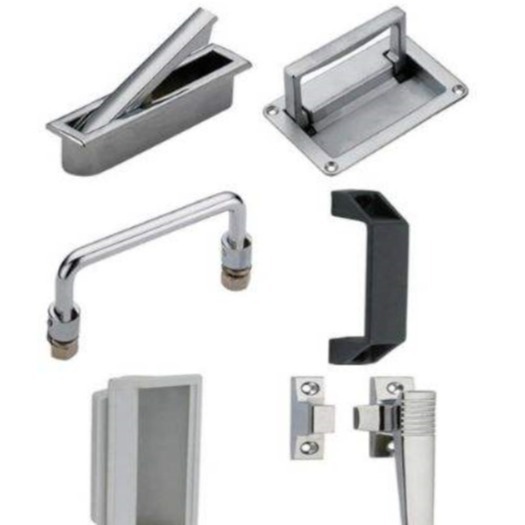 宁波锌铝压铸厂托盘铝齿盘铝拉手开窗器插销座铝合金把手门窗配件