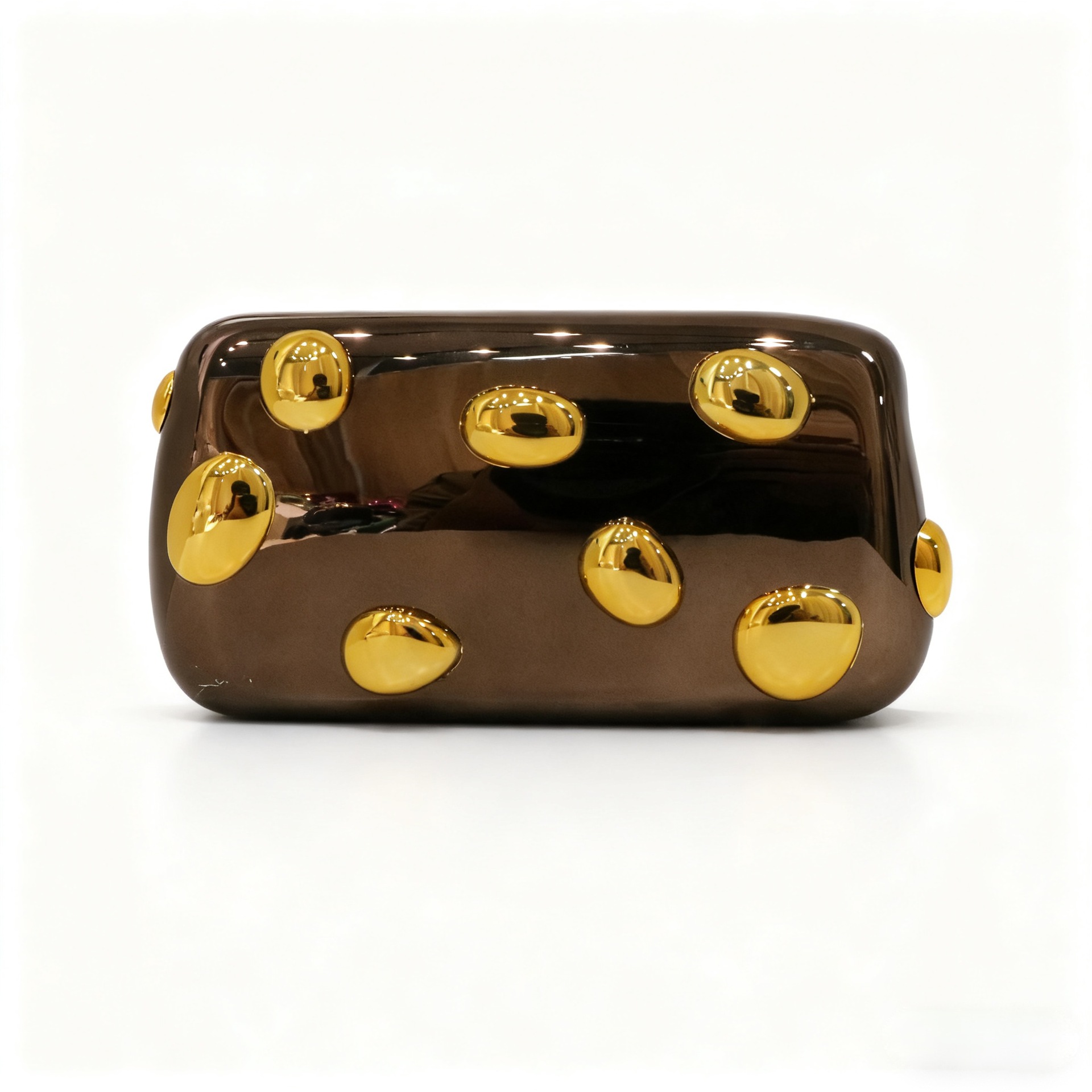 Bolsa de cena de lujo ligera transfronteriza de dama alta calidad esmaltada sequinilla textura bolsa de mano de fiesta moda bolsa de cena