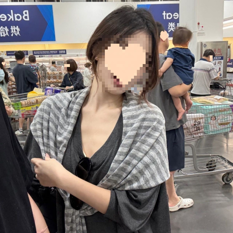 2025夏季新款慵懒宽松休闲T恤上衣条纹针织披肩阔腿长裤三件套女|undefined