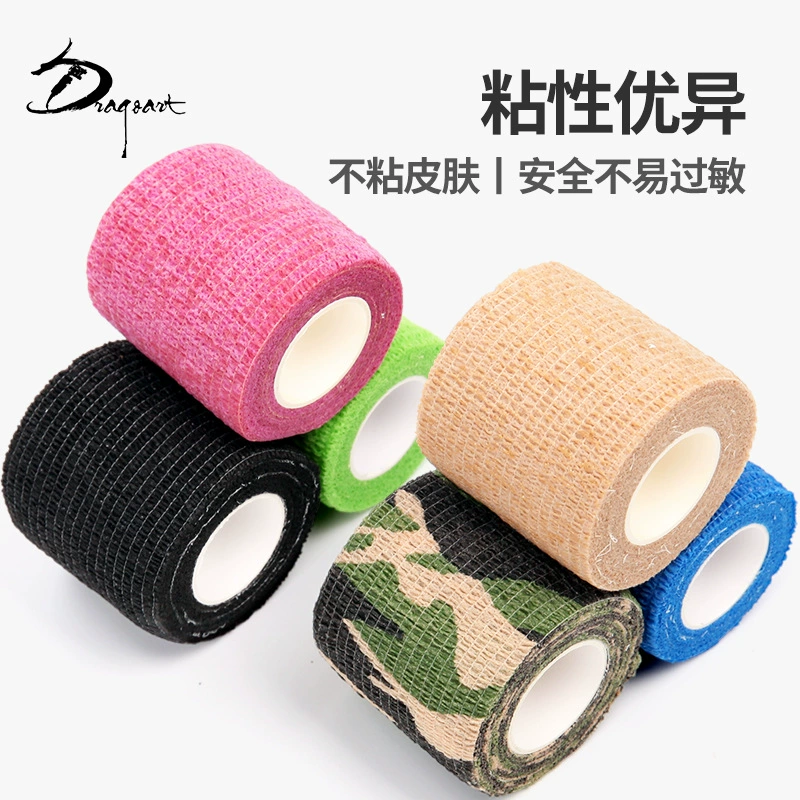 Self‑adhesive elastic bandage, breathable non‑woven roll, 6×5×5 cm, multiple colors