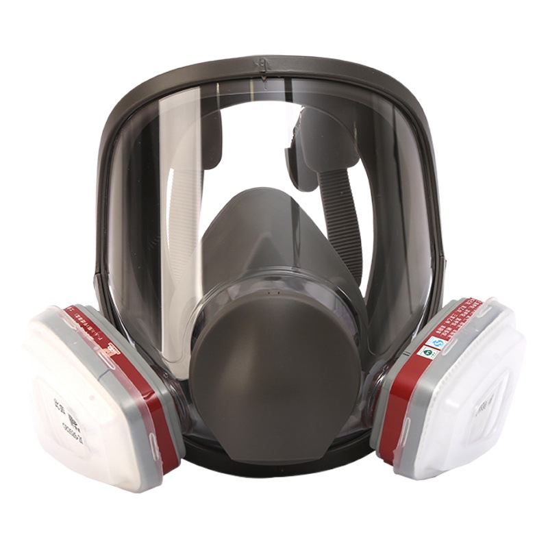 6800 mismo Anti-Virus máscara de pintura en aerosol de pesticidas químicos de protección contra incendios máscara completa de carbón activado a prueba de polvo Anti-Virus máscara completa