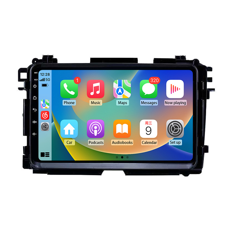 Suitable for 15-17 Honda Binzhi Hrv Android Large Screen Central Control Navigation Stereo Gps Reversing Image