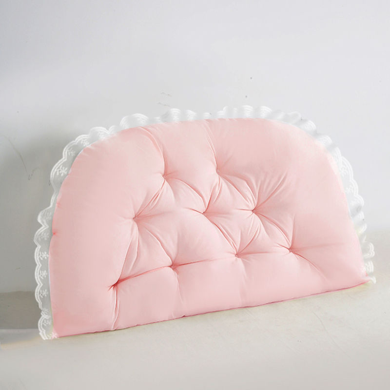 Cojín de cabecera de la cama in Princess Girl Cojín de cama dormitorio sofá antichoque protector de cintura tatami bolsa suave respaldo