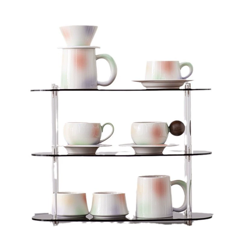 Ceramic concentrated creative sophisticated wineglass, simple and elegant design