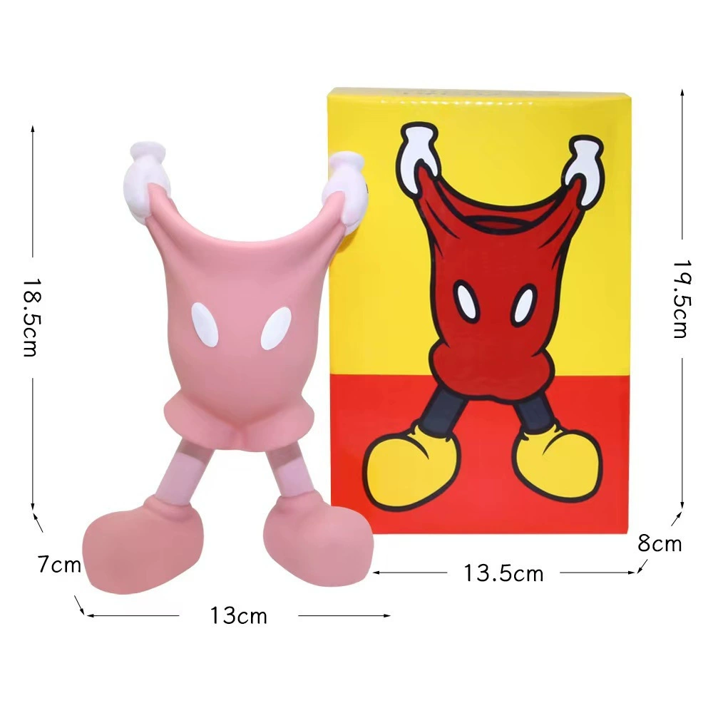 Подставка для ручек Sanrio (Kuromi / Hello Kitty), декоративный органайзер из пластика, 11,34×9,86×21,3 см