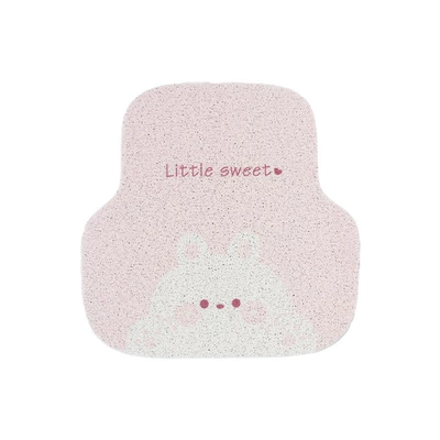 car foot mat silk ring: Universal Foot Pad - chubby-rabbit-rear-seat-floor-mats