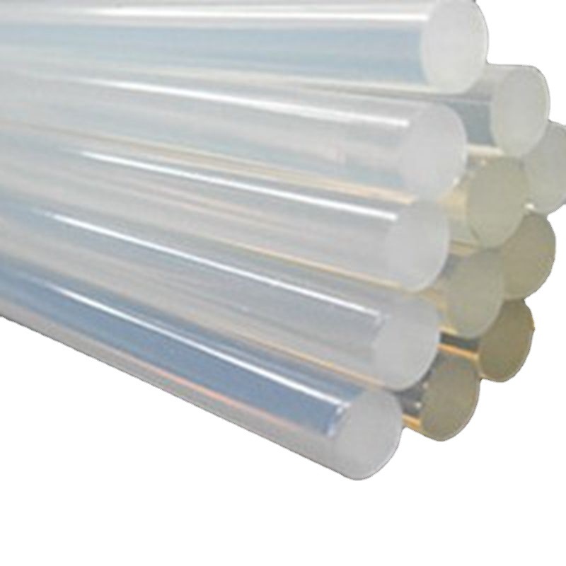 25CM Blanco Lechoso de alta adhesivo de fusión en caliente barra de pegamento baja temperatura 7mm pistola de pegamento de fusión en caliente tira de pegamento no cepillado accesorios de joyería al por mayor