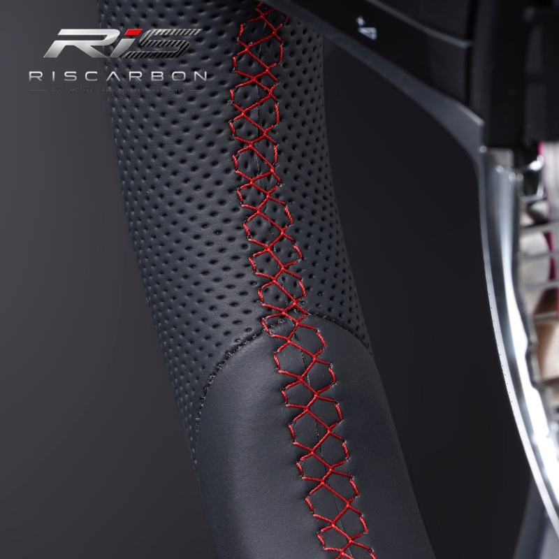 Suitable for Volkswagen Full Leather Red Label Steering Wheel Golf Mk7/Mk7.5 Gti/R 2013-2020