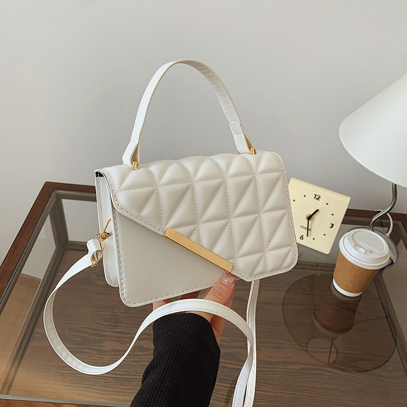 Bolsos de moda personales franceses, bolsos de moda femeninos, 2025 estilo de moda, textura simple, bolsos cuadrados pequeños, bolsos portátiles de moda, mochilas