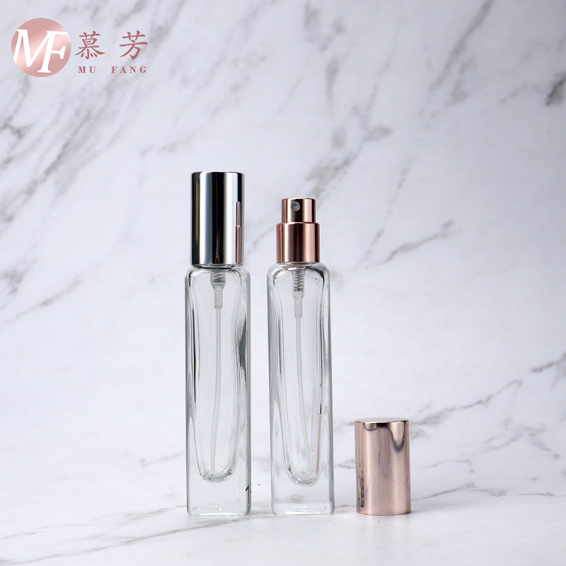 15ml电化铝卡口香水透明玻璃喷雾瓶 密封性好  液体喷剂喷雾瓶