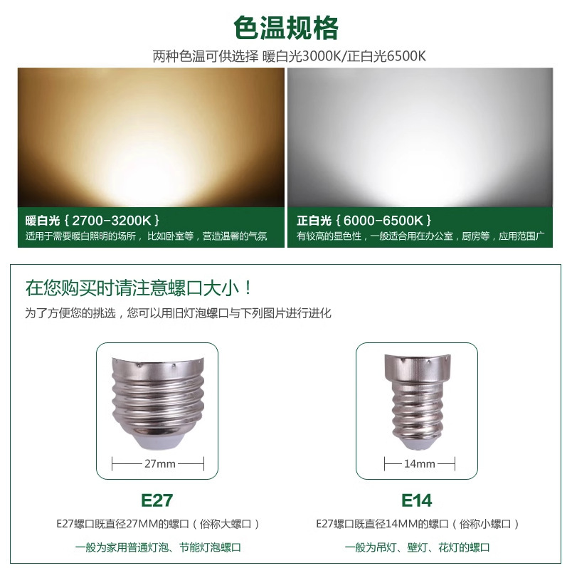 Ledキャンドル電球満天星尖泡e14小螺口拉尾水晶シャンデリア光源5W7W9W省エネ電球|undefined