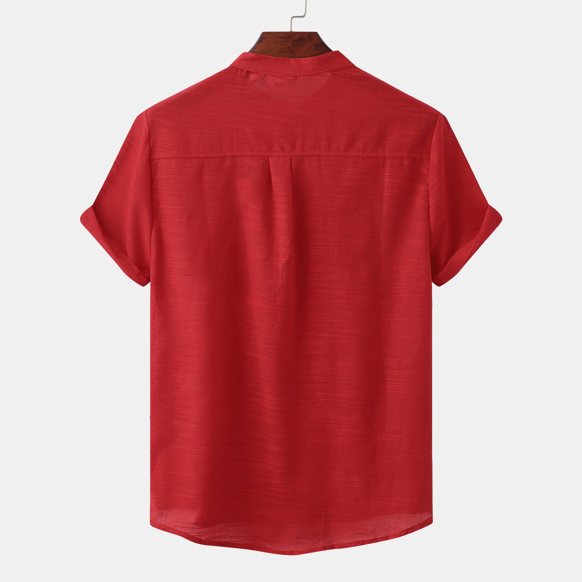 ForMen Hot Item 2022 Camicia casual a maniche corte da uomo con stampa floreale_voghion.com