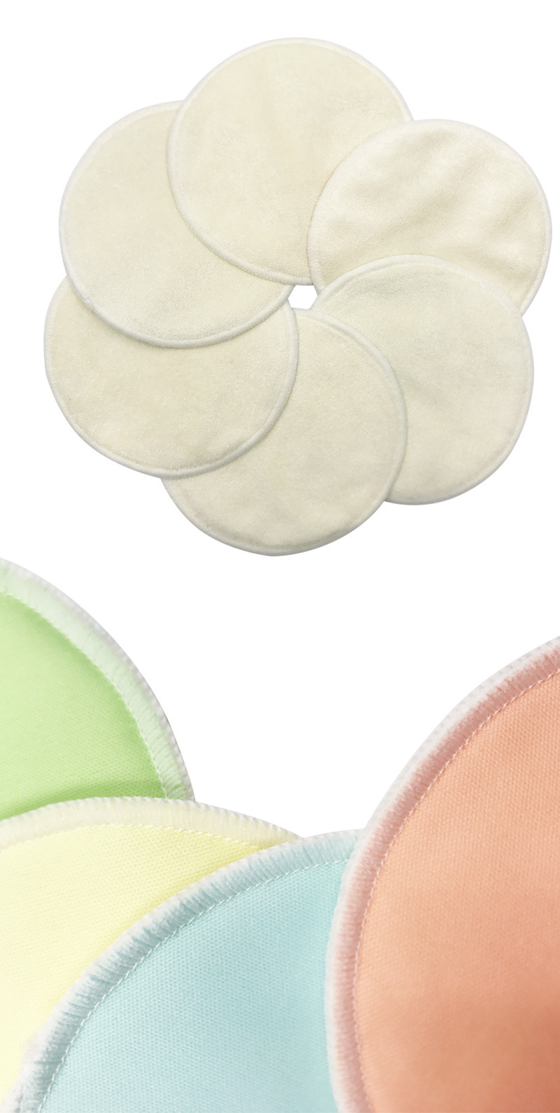 定制竹纤维防溢乳垫可洗哺乳期胸垫产妇月子用品溢乳贴孕产用品详情10