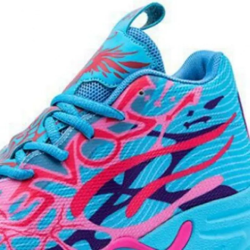 跨境亚马逊速卖通鸳鸯双色篮球鞋战靴学生运动鞋青少年实战篮球鞋