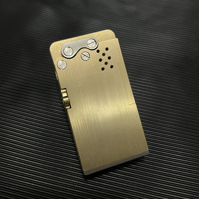 brass Tequila Mechanics Pressing automatic Catapult manual Retro Kerosene lighter Torrance Windbreak personality originality