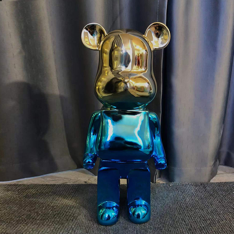 그라디언트 블루 골드