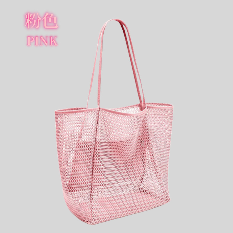 비치백 싱글 레이어 핑크