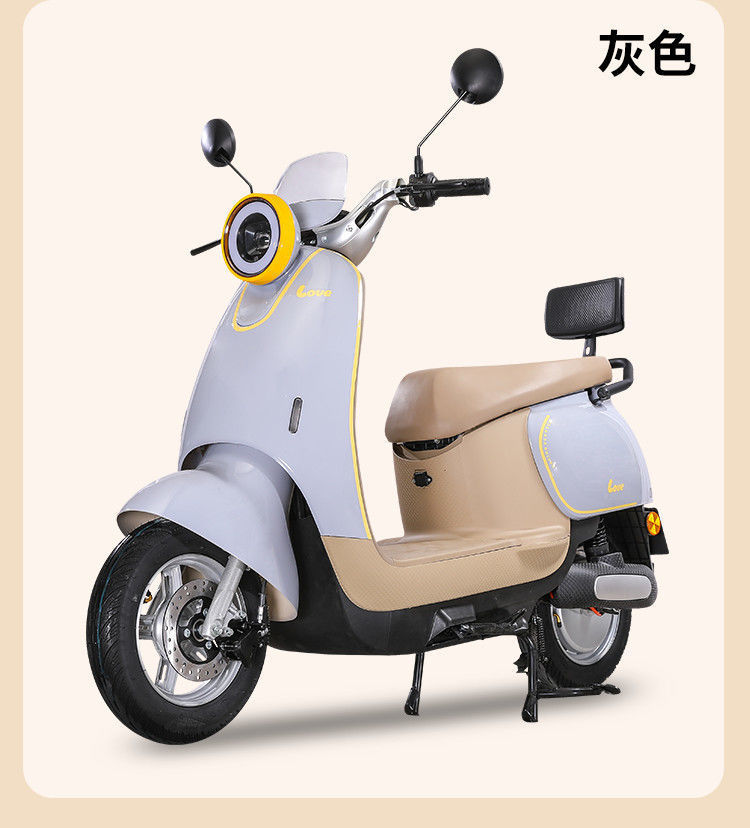 Cross-Border Wholesale of New Adult Electric Vehicles 60V72V, Men's and Women's Electric Scooters with License Plates, Long-Range Electric Motorcycles
