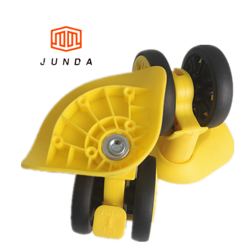 Guangzhou Manufacturer Customizes Luggage with Silent Swivel Wheels, Swivel Wheels with Brakes, Rolling Luggage Wheels, and Brake Wheels for Suitcases