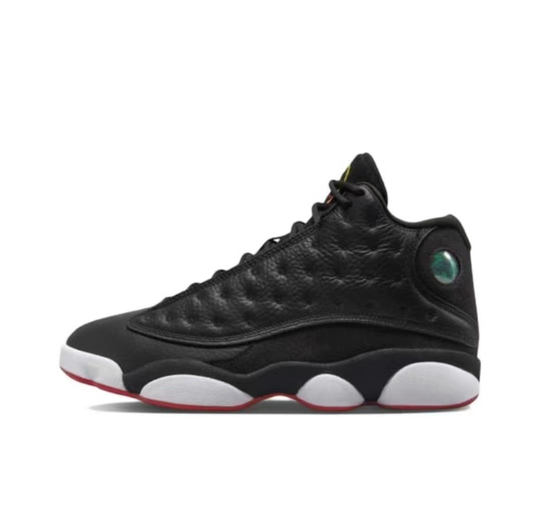 aj13 black leather