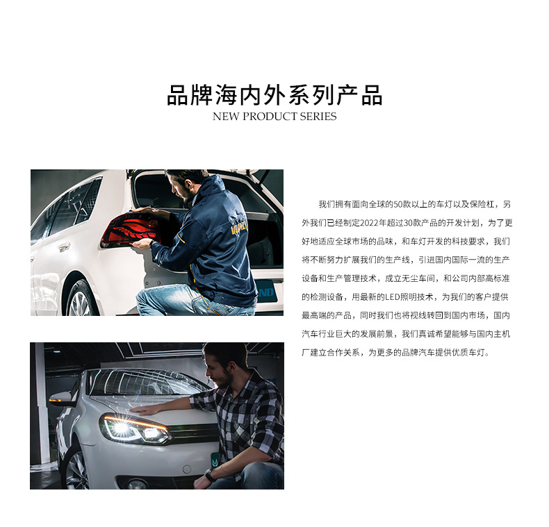 Modified rear tail light is suitable for 10-14 Volkswagen T5 tail light VOLKSWAGEN T5 led car tail light