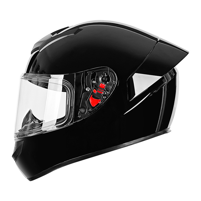 Casco de motocicleta Ciclismo de invierno para hombres y mujeres Motocicleta Casco completo Casco de invierno para motocicleta eléctrica Estándar nacional 3cDOT