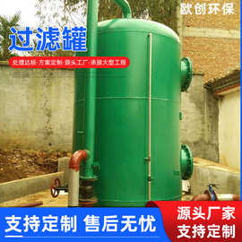 碳钢衬胶多介质过滤罐活性炭滤罐 体化净水设备井水多介质过滤器