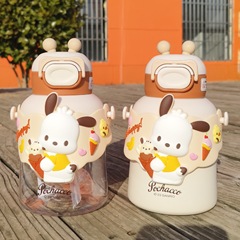三麗鷗帕恰狗保溫杯塑料杯玻璃杯太空杯兒童水杯合集新款水壺