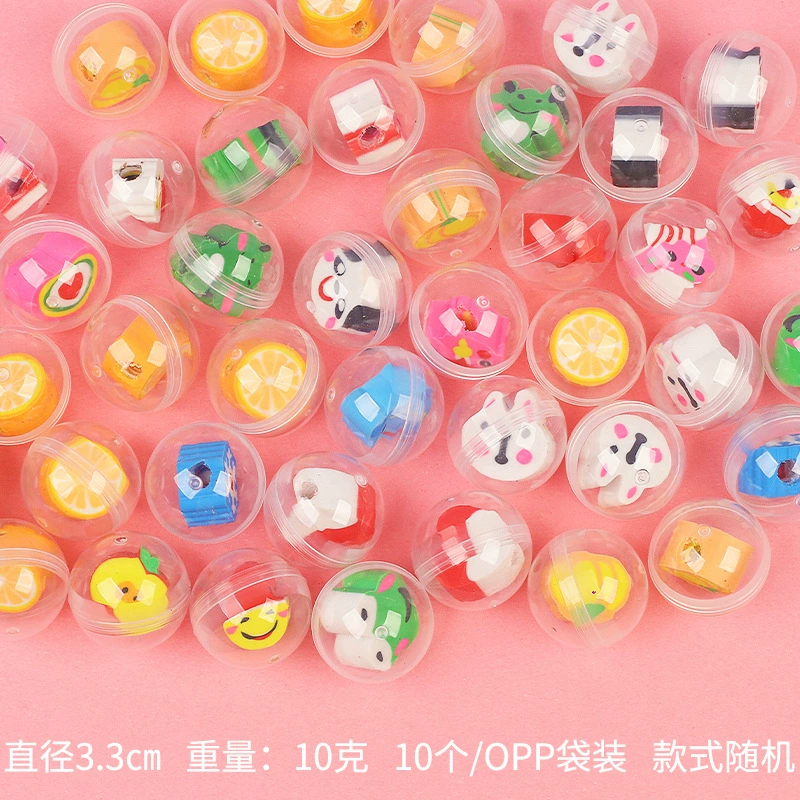 Children's eraser, transparent small pencil, 33mm