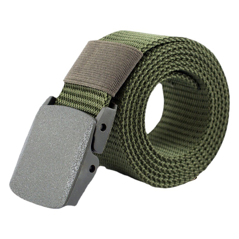 38 amplia transfronteriza Deportes nylon pantalones tácticos cinturón polipropileno hebilla automática cinturón tejido hombres y mujeres protección del medio ambiente pantalones cinturón