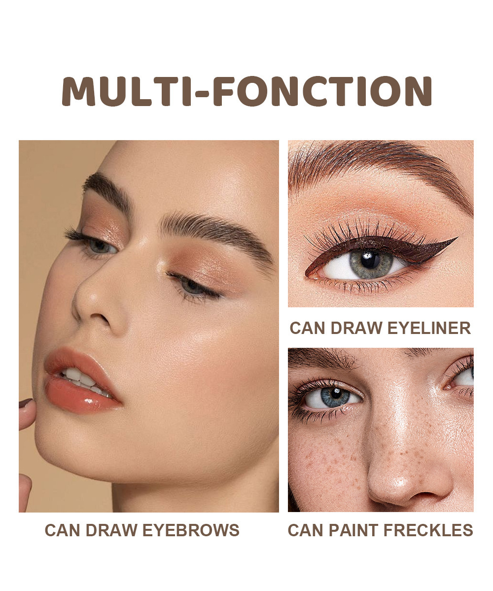 Fit Colors 4-color peel-off eyebrow Gel is water-resistant and does not smudge. It is a three-dimensional eyeliner and eyebrow gel Specification drawing