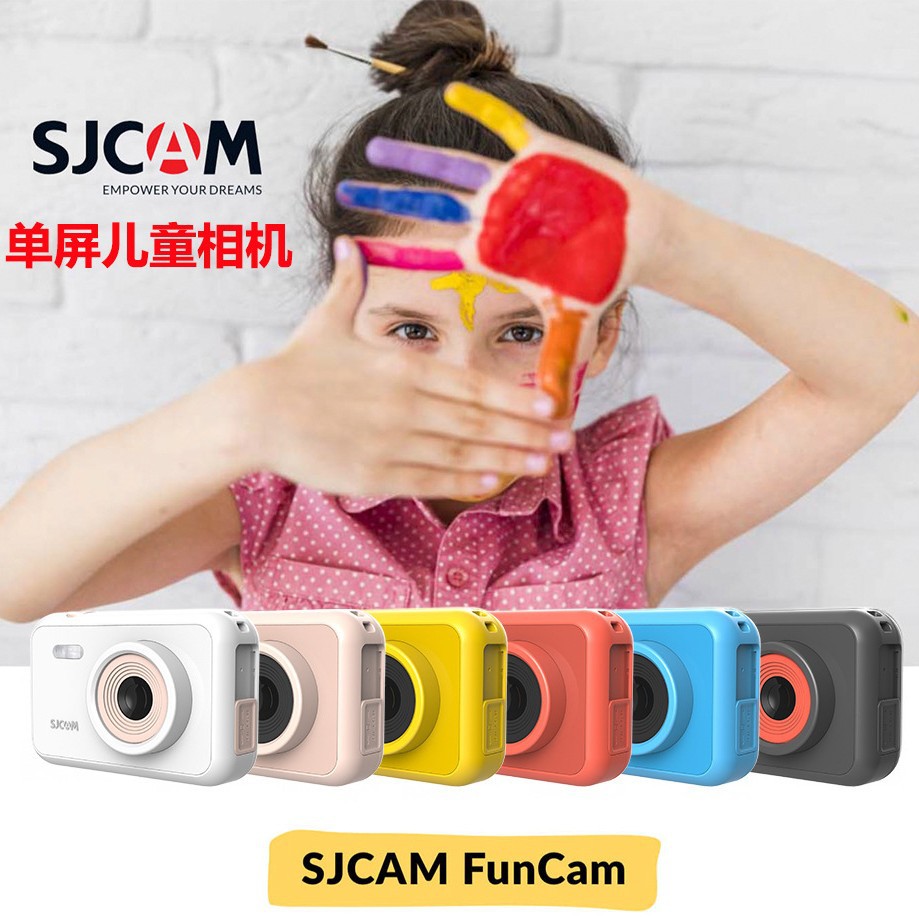 Sjcam Single-Screen Kidsren's Camera Funcam High-Definition Sports Digital Camera Home Video Recorder Cross-Border