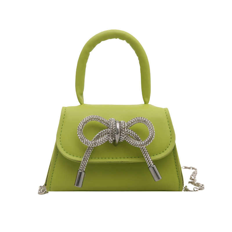 Ins nicho bolso de textura francesa mujer 2025 primavera nuevo arco bolso pequeño bolso de hombro de estilo occidental