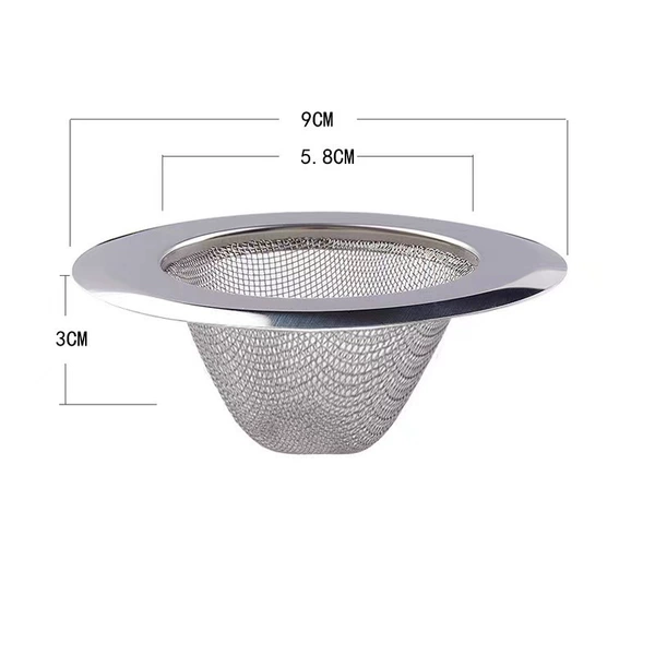 9cm diameter sink filter [deepened and thickened fine mesh]
