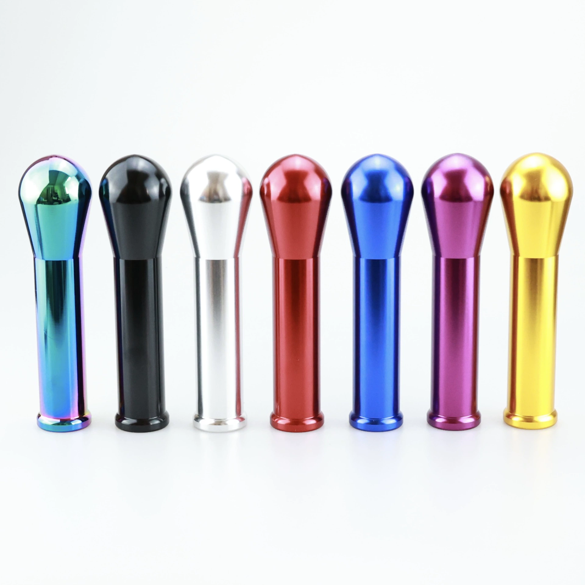 Трансграничные горячие продажи аксессуаров для модификации автомобиля алюминиевый сплав удлиненный рычаг переключения передач головка переключения передач индивидуальная ручка Универсальная