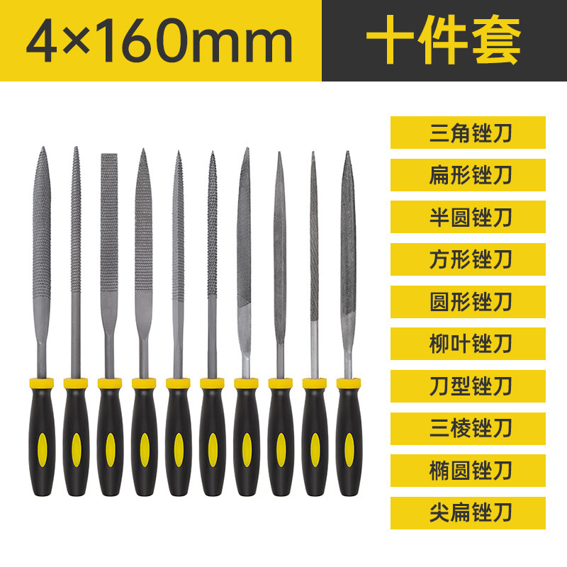 やすり磨き道具のこぎり木工金属のツグミの中の歯の刀の半円の挫折の刀の鋼やすりの丸やすりの平やすりの工具|undefined