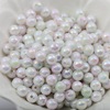 Material from pearl, round beads, Chinese hairpin with tassels, 8mm