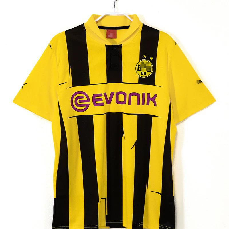 12-13 Dortmund ретро майка Левандовски 11 Ройс Гетце 95-96 Саммер длинный и короткий рукав футбольная майка