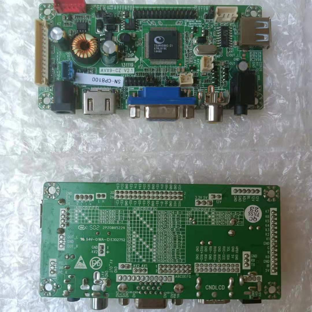 原装乐华A.VST29.01B驱动板 AV板 广告机主板 监视器AVX9-CZ V2.1