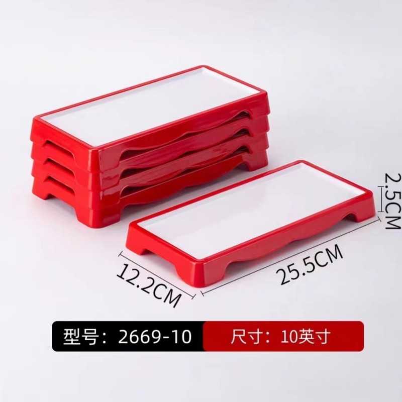 谭三娘鲜切牛肉盘密胺自助火锅餐具牛肉丸子摆盘潮汕牛肉火锅盘子|undefined