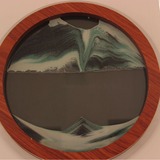 Фреска 3D зыбучий песок живопись изделия из металла украшения виллы гостиная фон стены украшения дома живопись ручной работы