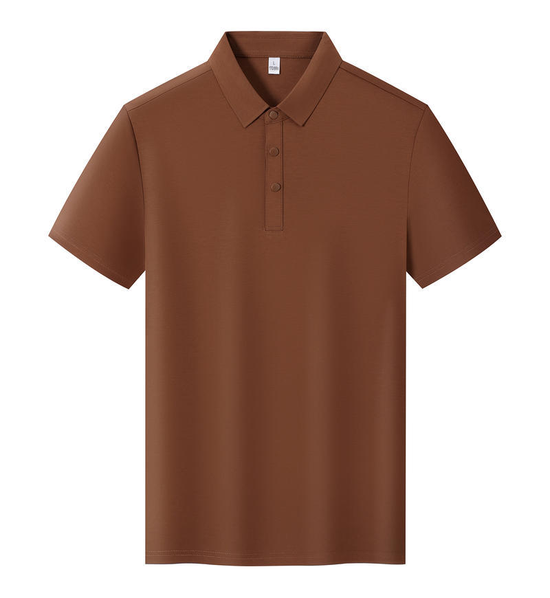 Camiseta de polo de tamaño grande personalizada camiseta transfronteriza ropa de trabajo camiseta cultural bordada logotipo revestido vestido de trabajo de manga corta personalizado