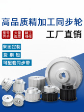 同步轮8m15齿-60齿AF/BF支持定 做45号碳钢现货机械传动套装皮带