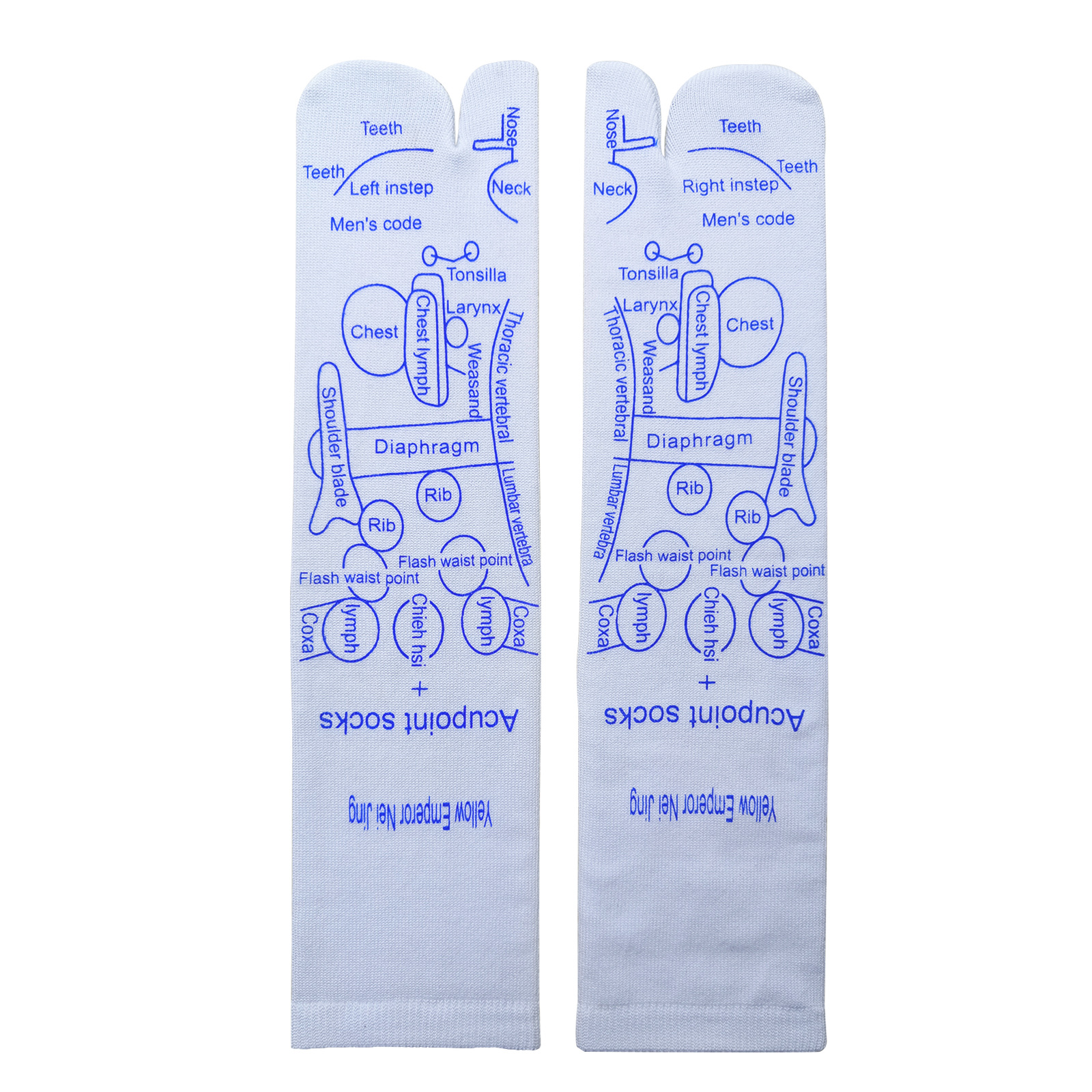 Acupoint Massage Socks Xue Wei Wa Foot Reflexology Socks Unisex 35-39 Natural Resin Massage Tool quality and texture