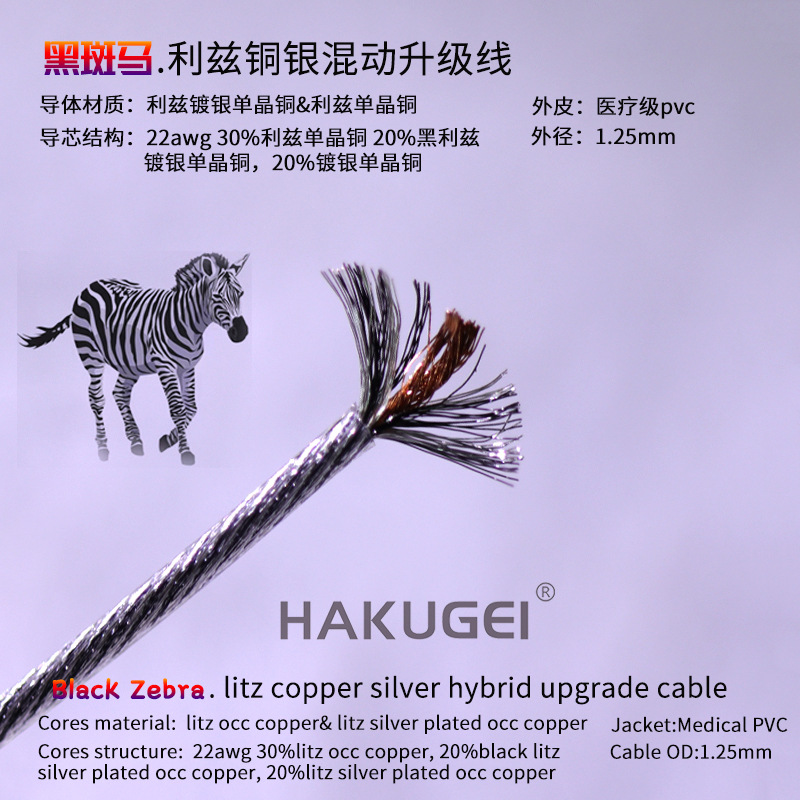 （批发价）超纯晶 黑斑马.利兹铜银混动升级线