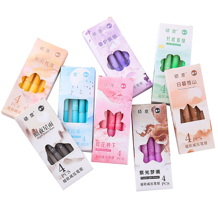 Bolígrafo borrable de alto valor para estudiantes Moyi frota el bolígrafo de gomas ST cabeza lápiz de eliminación de agua mágica térmica bolígrafo de firma de oficina