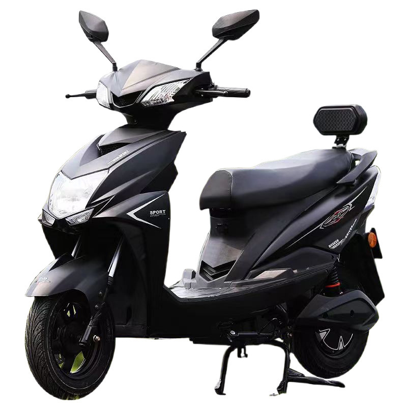 Электрический скутер матовый черный 60V 22Ah