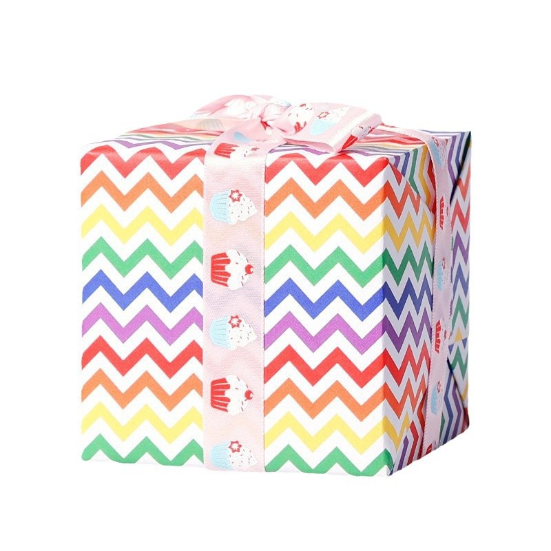 Papel de regalo a rayas de colores de Amazon, papel de regalo kraft blanco para decoración de fiestas, bodas y cumpleaños