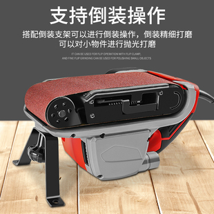 Industrial grade sanding machine portable small sanding machine woodworking plane grinding machine desktop household sandpaper polishing machine